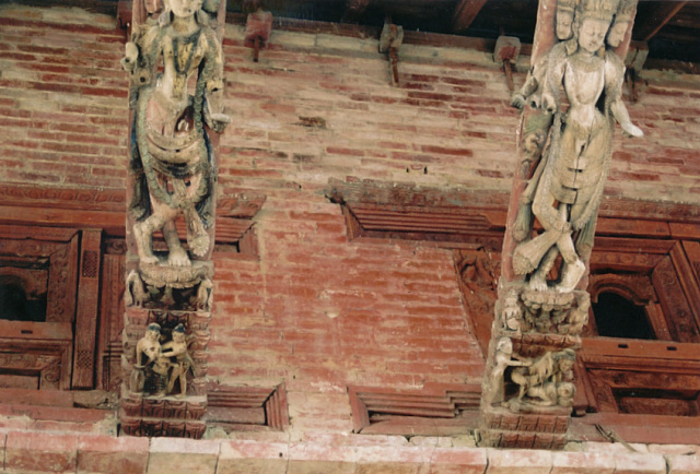 nepal kathmandu temple carvings