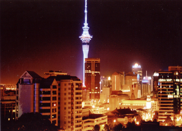 auckland by night