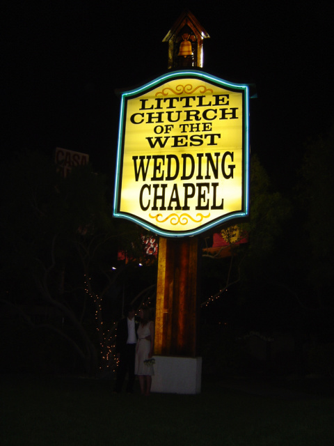 little church of the west sign 2