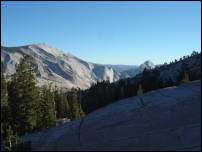 half dome from olmsted point