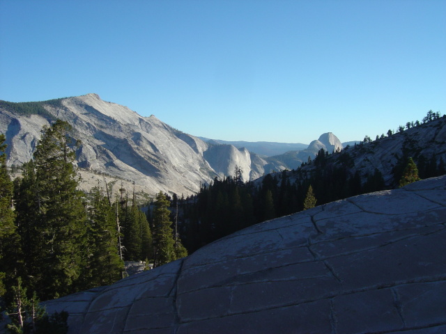 half dome from olmsted point