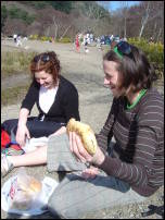 glendalough emma and kate at picnic